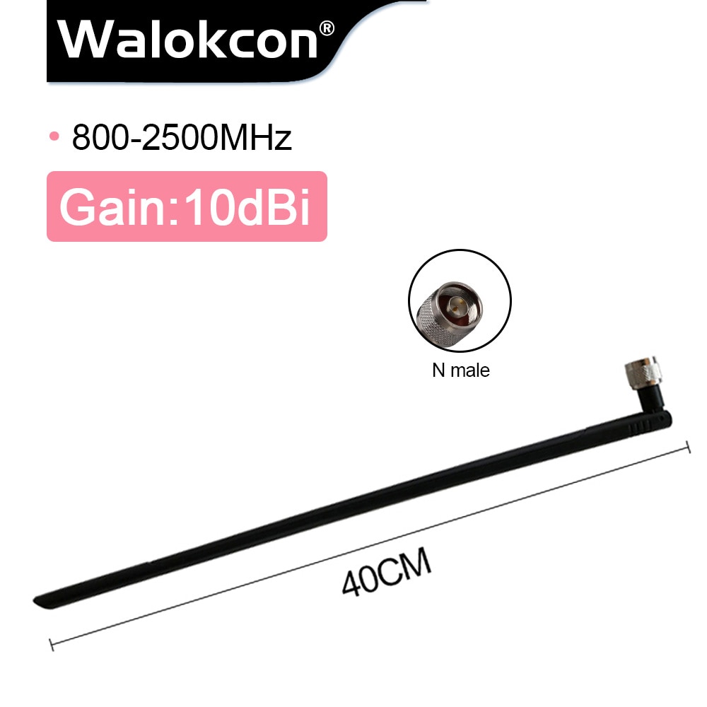 Antena omlidireccional interior para repetidor amplificador de señal, dentro del teléfono, 10dBi, GSM, 2G, 3G y 4G