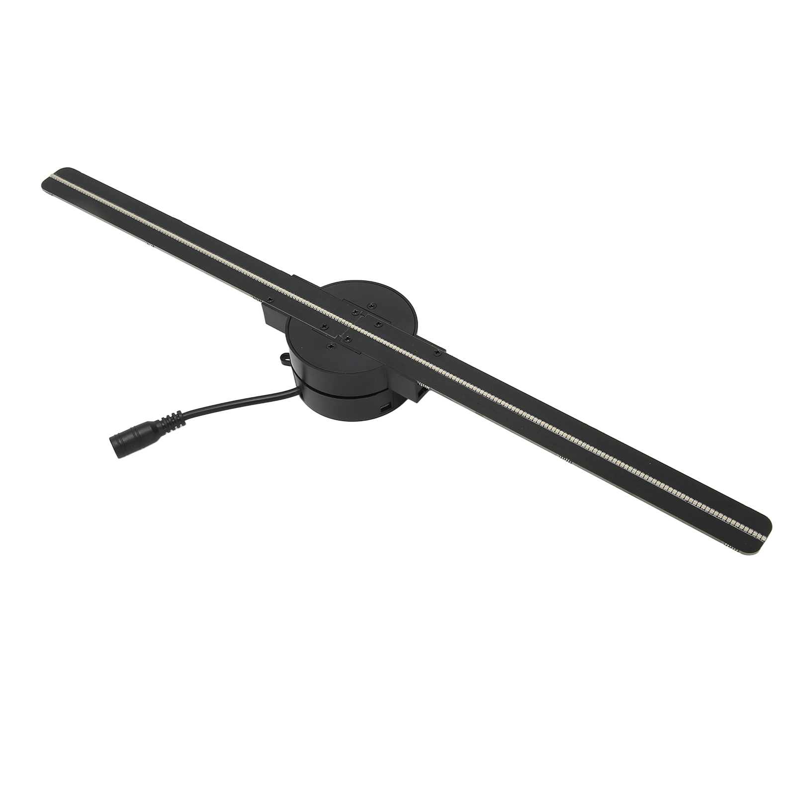 Ventilador de holograma 3D 16,5 pulgadas 2000x224 WiFi Proyector 3D con 224 cuentas de luz LED para publicidad de tiendas de negocios 100-240V