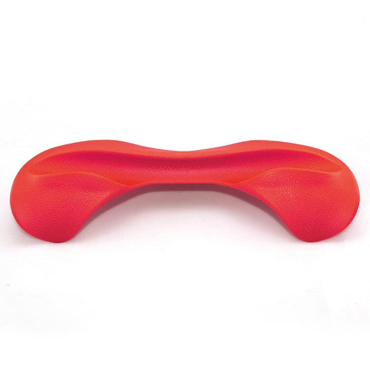 Almohadilla de hombro para barra de pesas, Protector de soporte de TPE para levantamiento de pesas, para cuello, gimnasio, Mancuernas: Rojo