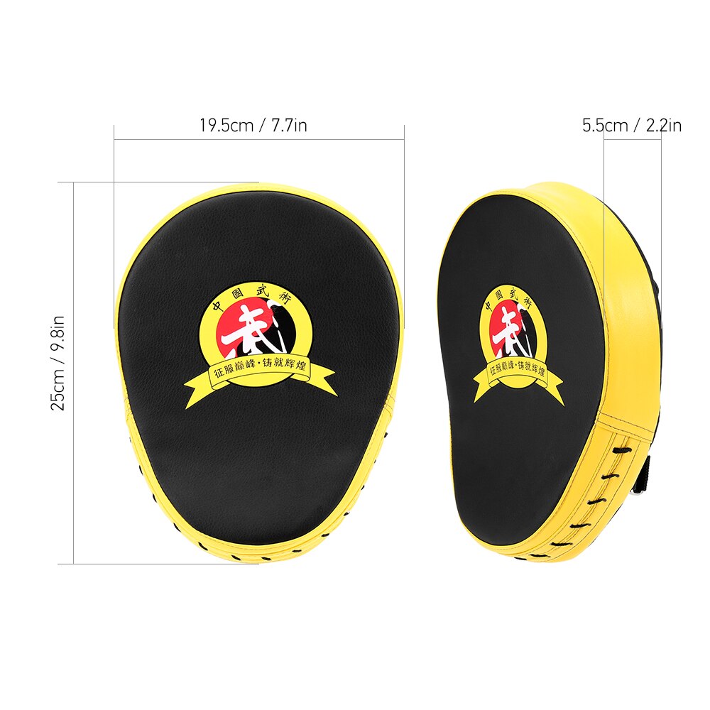 1Pc Boxing Training Gloves Pad MMA Training Hand Target Pad Punching Mitt PU leather Boxing Gloves Fitness Equitment