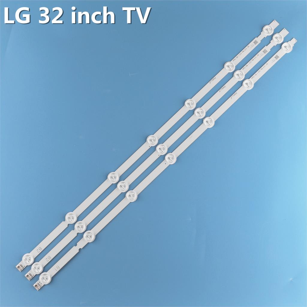 Original Kit 3 pièces * 7LED 630mm LED Bande De Rétro-Éclairage pour LG 32LN541V 32LN540V B1/B2-Type 6916L-1437A 6916L-1438A LC320DUE SF R1