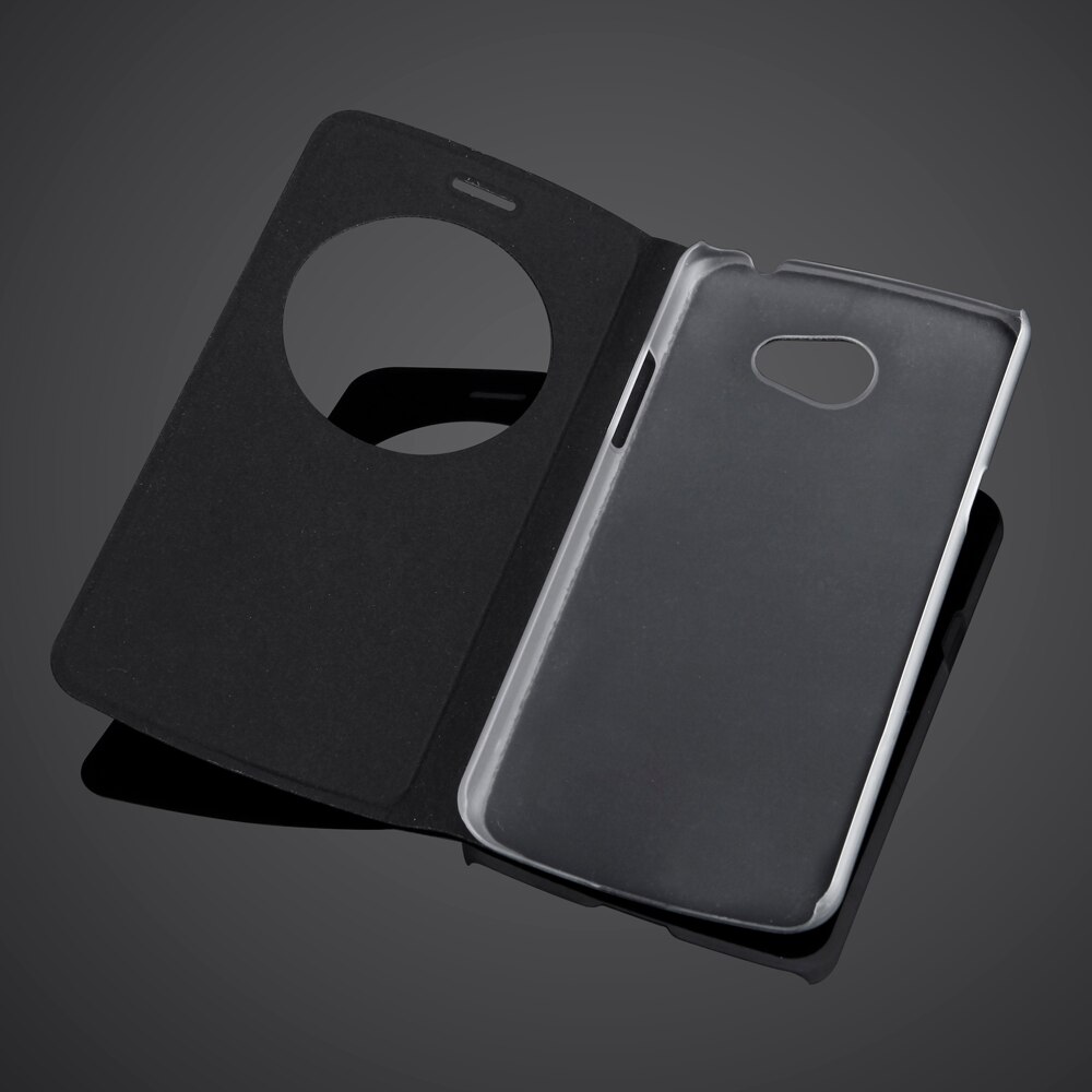 Funda abatible de lujo para LG K5 X220 X220DS Q6 5,0 "LG K5 LTE Protector Flip PU Funda de cuero para LG K5 LTE