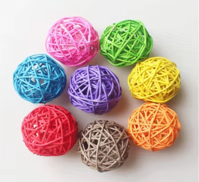 Bunte cane silk ball kann verwendet werden in home bar, supermarkt und markt dekoration DIY manuelle material viele größen (durchmesser)