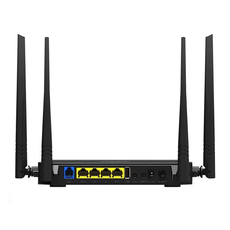 300Mbps Razendsnelle & Stabiele Adsl 2 + Modem Router, breedband Cpe/Remote Management Tenda D305 ADSL2 + Modem Draadloze Wifi Router