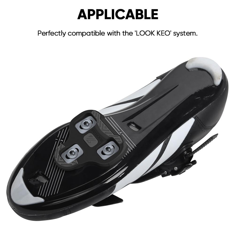 Tacos de bicicleta BUCKLOS para LOOK KEO, tacos de Pedal autoblocantes para bicicleta de carretera, tacos antideslizantes para zapatos de ciclismo, accesorios para bicicleta KEO