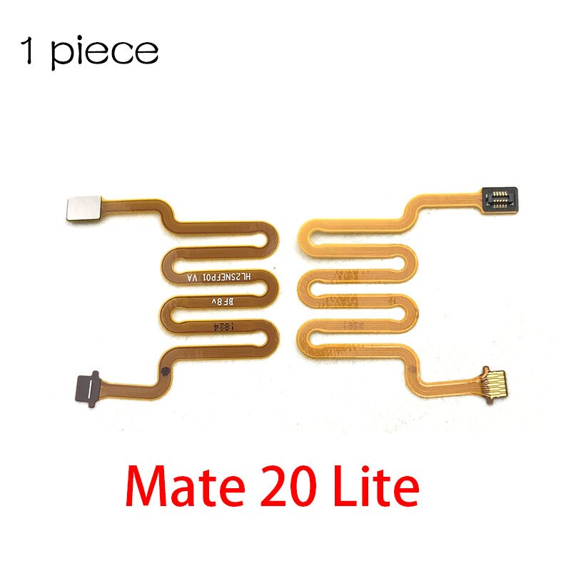 Nowość w przypadku Huawei kumpel 10 20 20X30 Lite przycisk Dom z identyfikacją odcisku palca złącze czujnika przewód kabel: Mate 20 Lite