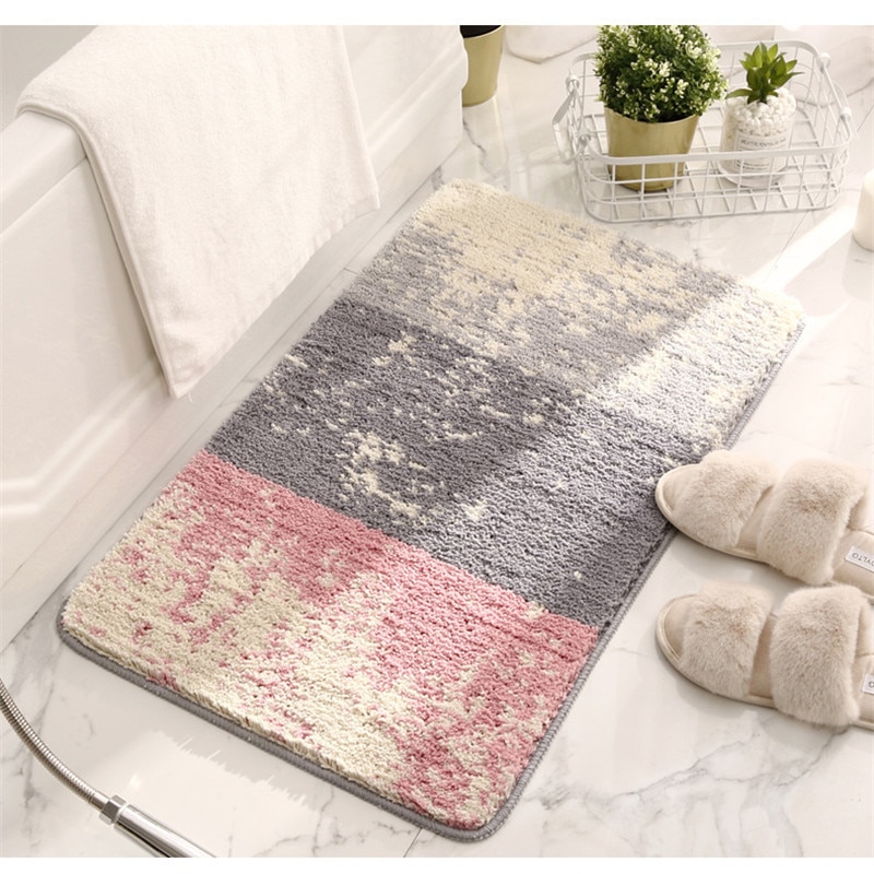 offre spéciale flocage maison porte tapis antidérapant ménage salle de bain salle de bain confortable bain Paddoor absorbant tapis porte tapis