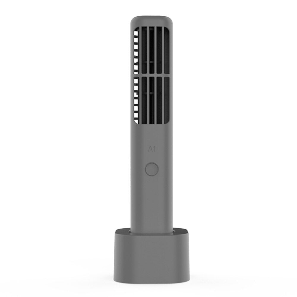 USB Vertical Bladeless Fan Mini Air Conditioner Fan Desk Cooling Fan Ventilator for Home Office Summer Ventilator Appliances