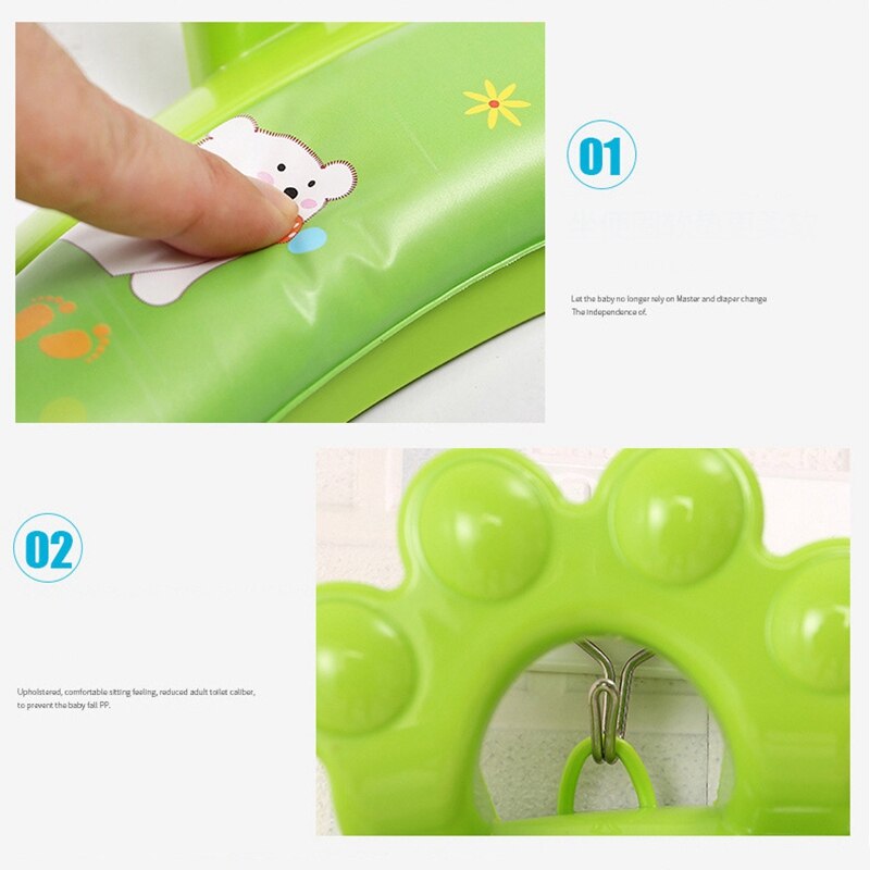 Baby Potty Seat Met Armsteun Baby Potje Reizen Wc Training Baby Potje Kids Unisex Pot Kinderen Wc Potje Seat