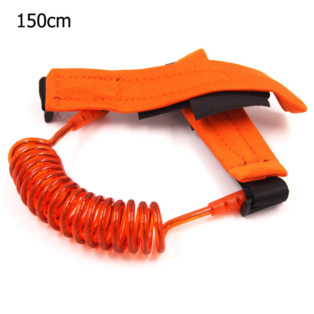 Maluch dziecko dzieci szelki bezpieczeństwa skaleczenie ciągle smycz dla dzieci chroniący przed zgubieniem połączyć nadgarstka rozwijana smycz: pomarańczowy 150cm