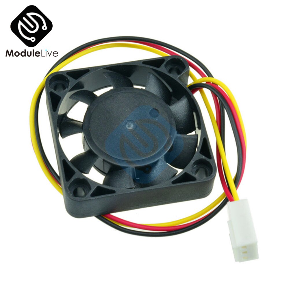 Computer Case Cooler 3Pin 12V 4CM 40MM PC CPU Cooling Cooler Fan Black Heat Sink Small Cooling Fan PC