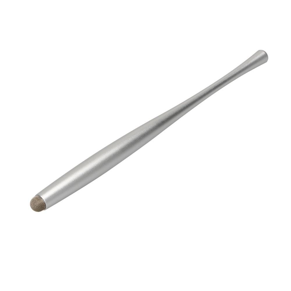 Metal Capacitive Stylus Pen Touch Screen Pen for iPad Tablet PC Smart Cell Mobile Phone: Silver