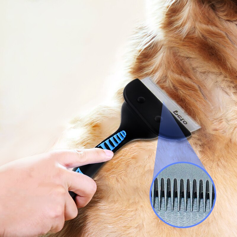 Huisdier Haar Deshedding Kam Hond Kat Borstel Grooming Tool Ontharing Kam Voor Honden Katten kam