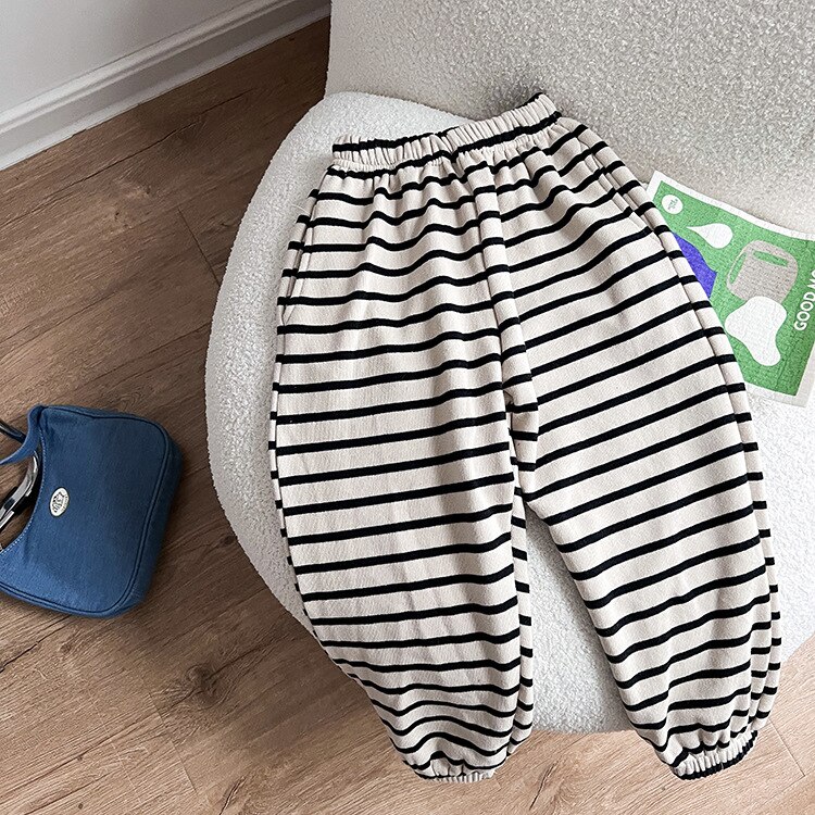 Pantaloni sportivi casual in cotone per ragazze