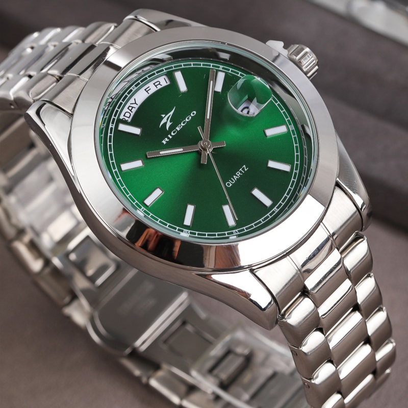 Modeuhr, lässige Uhr für Herren, Geschäft, Alltag, Edelstahl, Quarz-Armbanduhr, Uhr für Paare, Vater,