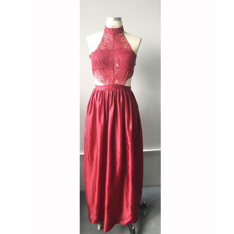 Women's Lace Chiffon Dress Sexy Boho Long Maxi Evening Party Cocktail Beach Casual Dress Sundress
