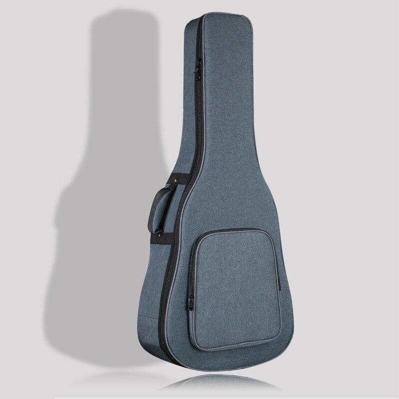 Universal 40/41 inch Guitar Case Acoustic Guitar Thickening Double Straps Padded Guitar Soft Bag Waterproof Backpack for Men: Default Title