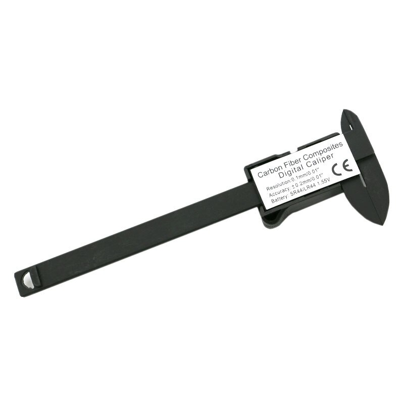 High precision electronic digital display caliper 100/150mm plastic measuring tool inner diameter outer gauge ruler