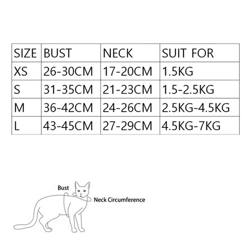 Cat Traction Rope Vest-style Cat Chest Harness Reflective Anti-Collision Dog Walking Rope Pet Traction Rope Leash Pet Supplie