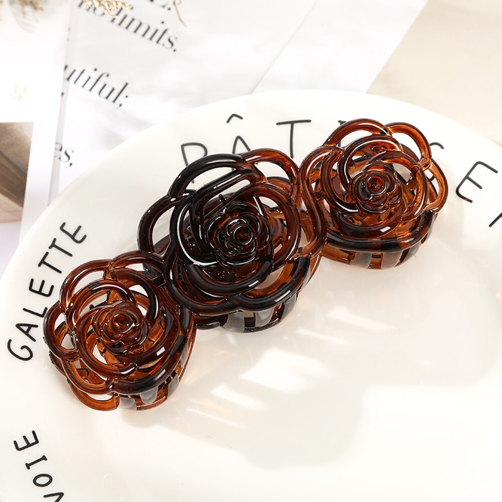 Pince à cheveux en forme de bec de canard pour femmes et filles, pince à cheveux en plastique sans couture, épingles à cheveux simples, outils de coiffure, accessoires: 11CM-B