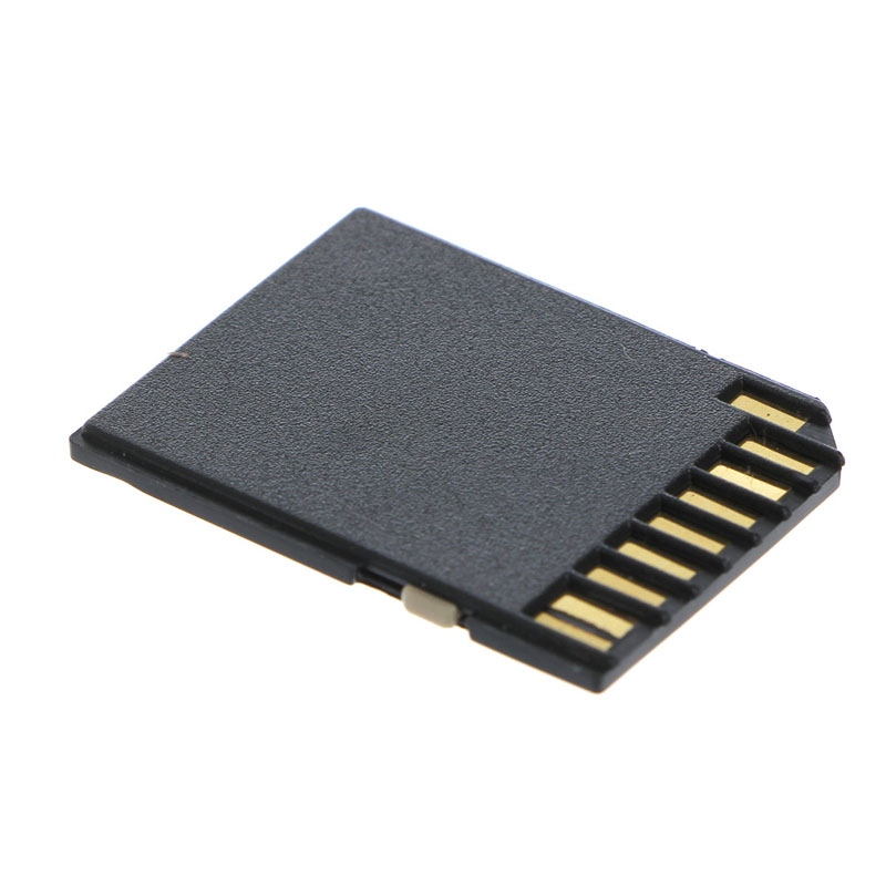 10 Stuks Micro Sd Transflash Tf Naar Sd Sdhc Geheugenkaart Adapter Converter Black