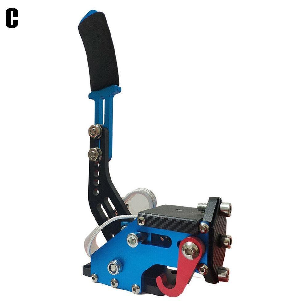 Bremsesystem 14 bit hall sensor usb håndbremse sim snavs  g29 t500 til  g27 rally lfs  g25 t300 fanatecosw  k1 k 5: Blå