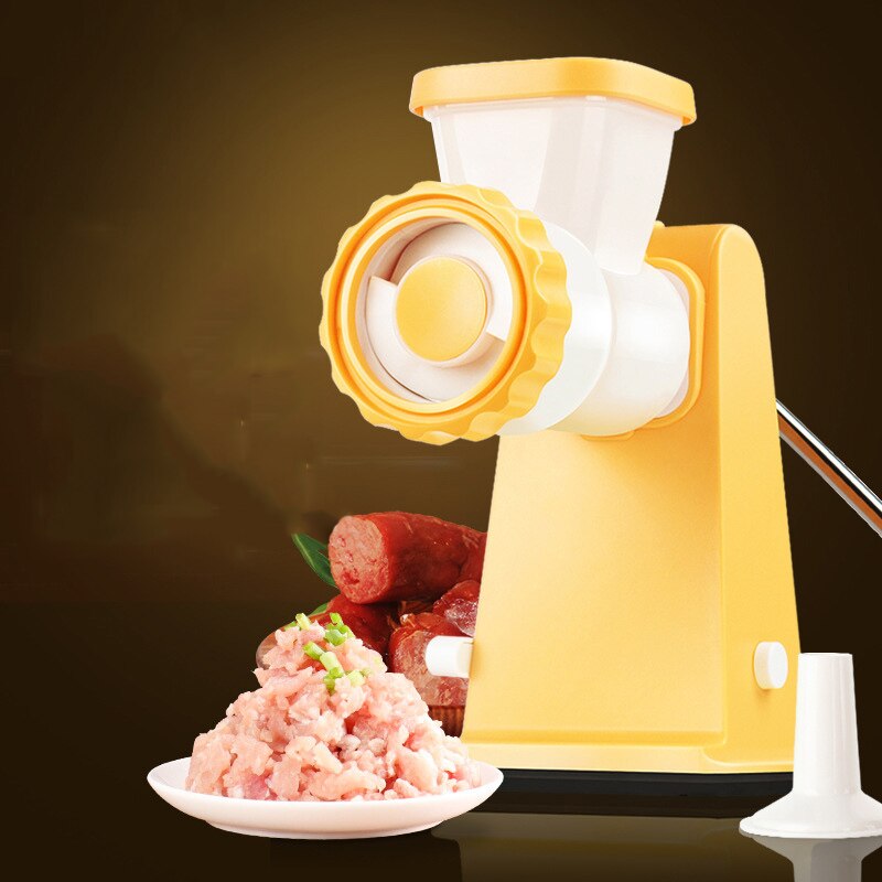 Manual hand meat grinder machine meat cut meat grinder enema Household appliances kitchen cooking Unplugged Sausage machine