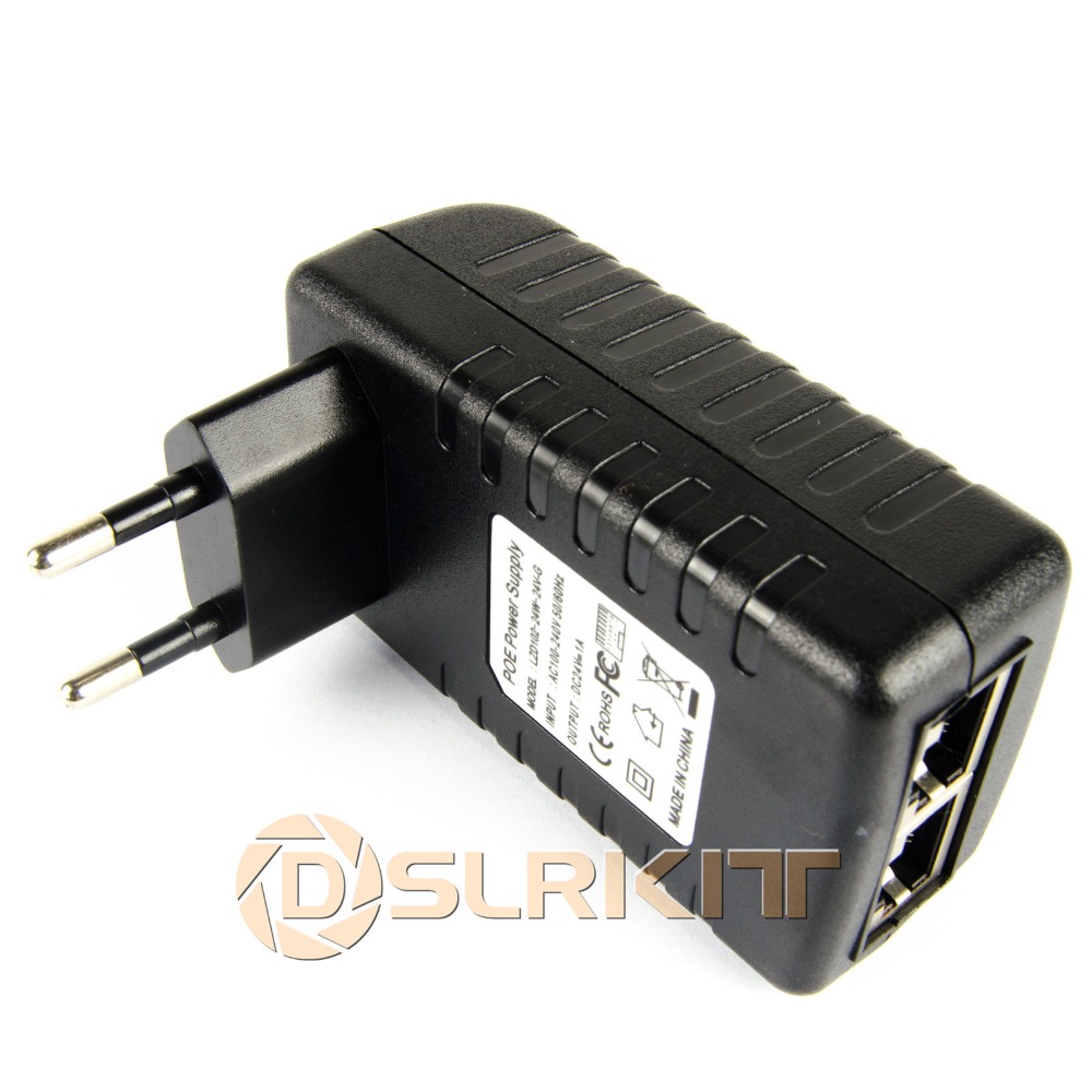 Cable adaptador DSLRKIT Gigabit 24V adaptador inyector Poe Ubiquiti UAP AC LR LITE POE-24 12W-G 24W-G 7W-G