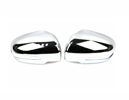 Chrome Styling Exterior Side Mirror Cover Turn Signal Hole Pair For Suzuki Vitara