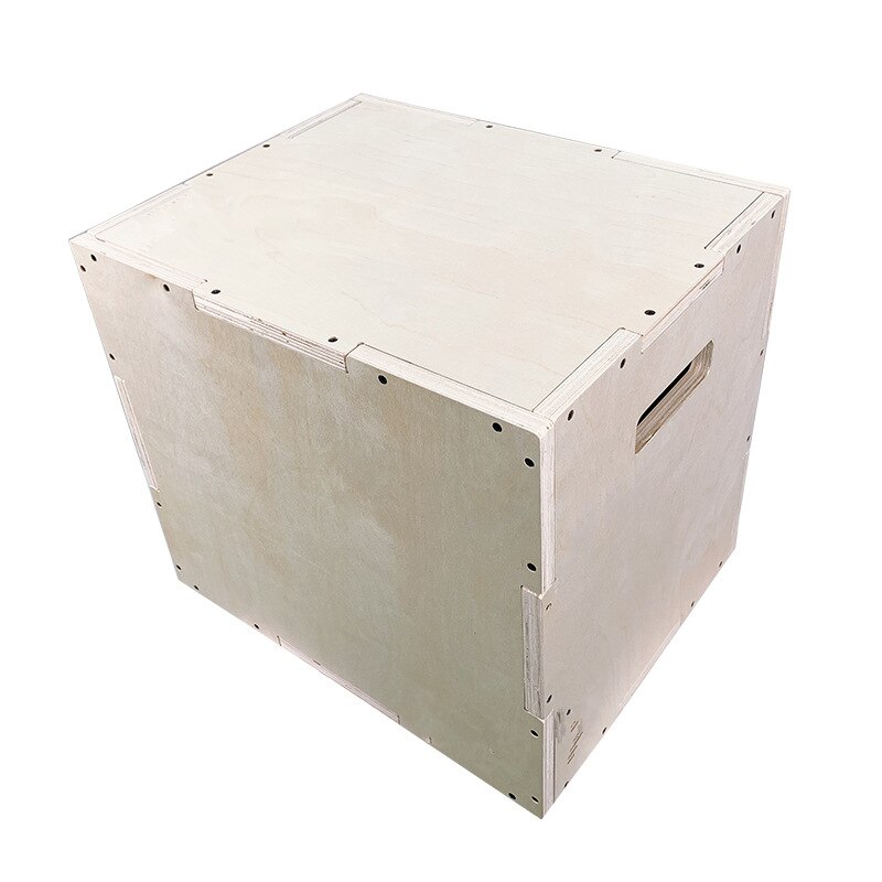 Caja Plyo de madera para niños, 12X14X16 pulgadas, gimnasio en casa, caja pliométrica de Fitness, caja de salto de madera resistente