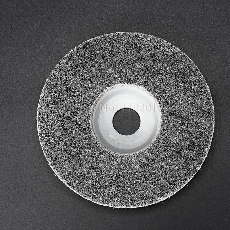ZtDpLsd 1 Stücke 4 "Nylon Polierscheibe Schleifscheibe Durchmesser 100mm Faser Schleifscheibe für Metalle Keramik Marmor holz Handwerk