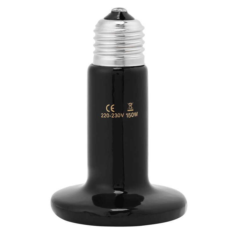 Tartarughe Rettile Lampada di Riscaldamento A Raggi Infrarossi Riscaldatore di Ceramica Anfibi Lucertole Chioccia Lampadina Riscaldata E27 50W 60W 75W 100W 150W: 150W Style1