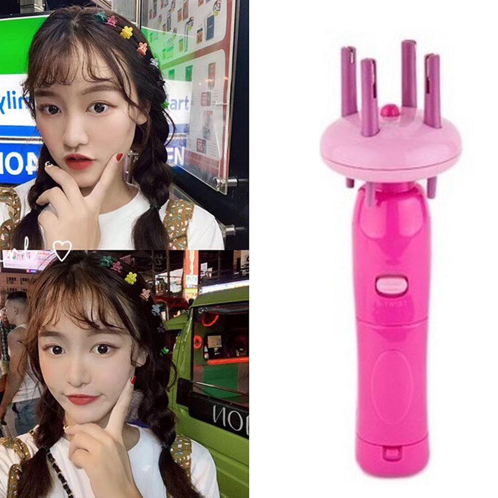 Quick Hair Braider Electronic Automatic Braider for Twist Braid DIY Stylish Hairstyle Tool Twist Braid Machine Gadget Hair Styli