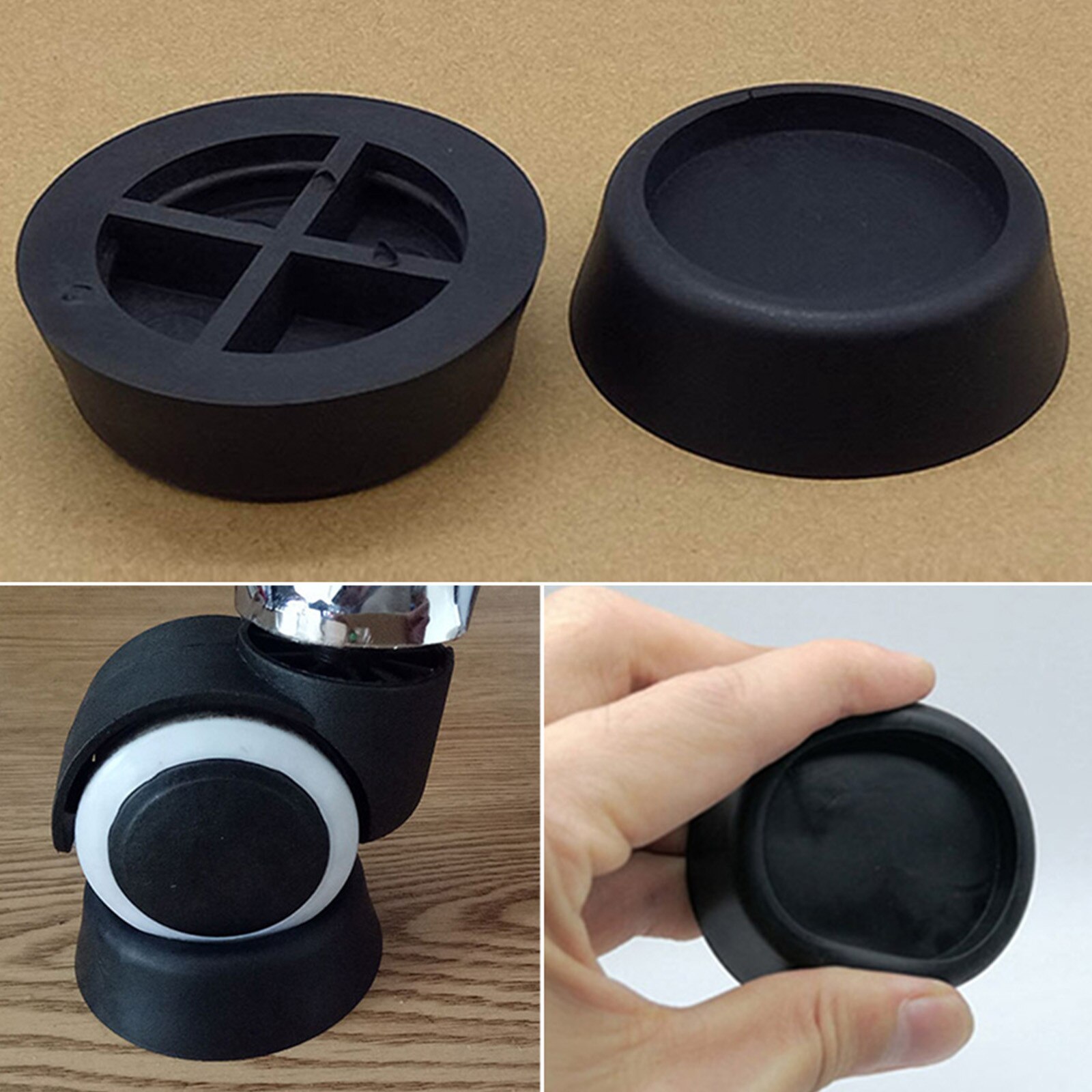 4Pcs Wasmachine Anti-Vibratie Mute Bescherming Mat Duurzaam Anti-Slip Voet Woondecoratie Accessoires Декор дома