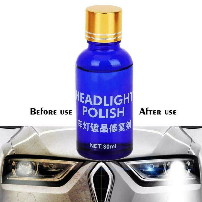 30ML Car Auto Headlight Renovation Repair Agent Cleaner 1Pcs Car Coating Repair Set Liquid Scratches Oxidation Polishing Coat