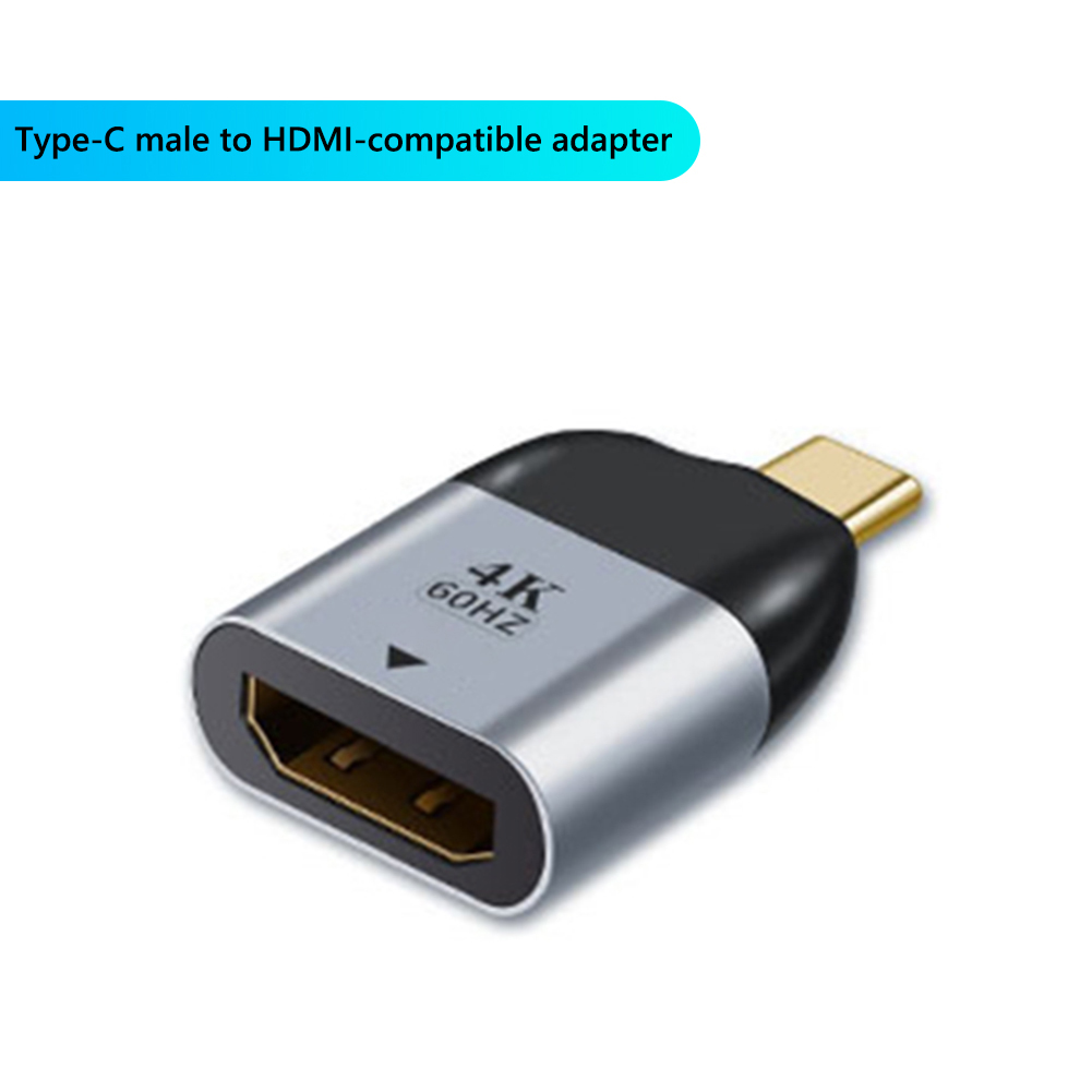 Adaptador macho a hembra, convertidor de enchufe de proyección 4K/8k 60Hz, tipo C a USB 3,1/compatible con HDMI/DP/VGA/Mini DP/RJ45: TypeC to HDMI