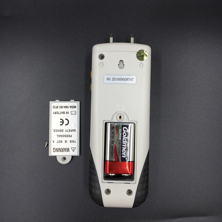 HT-1890 Digital Manometer air pressure meter air pressure Differential Gauge Kit 55H2O to +55H2O Data Hold medidor presion