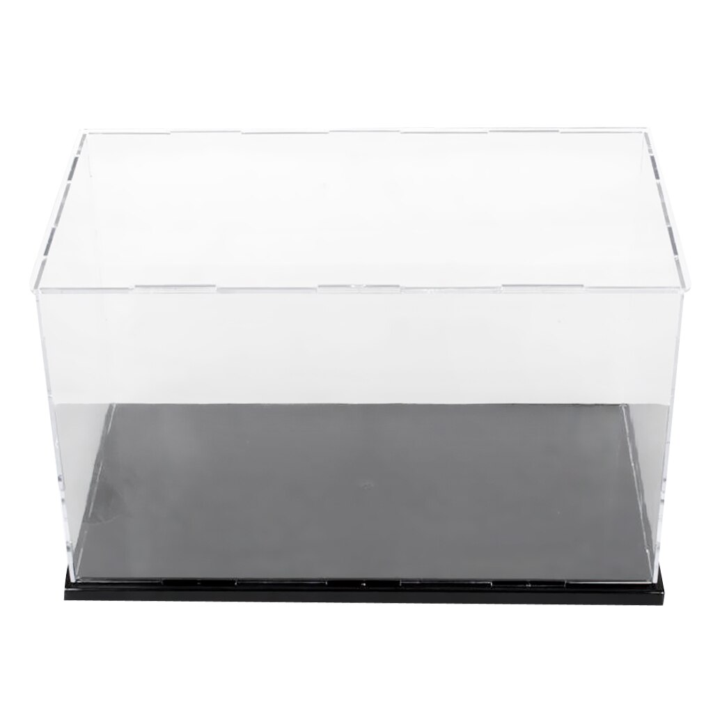 Display Case Collectibles Plush Dolls Dustproof Guard Case Boxes Container