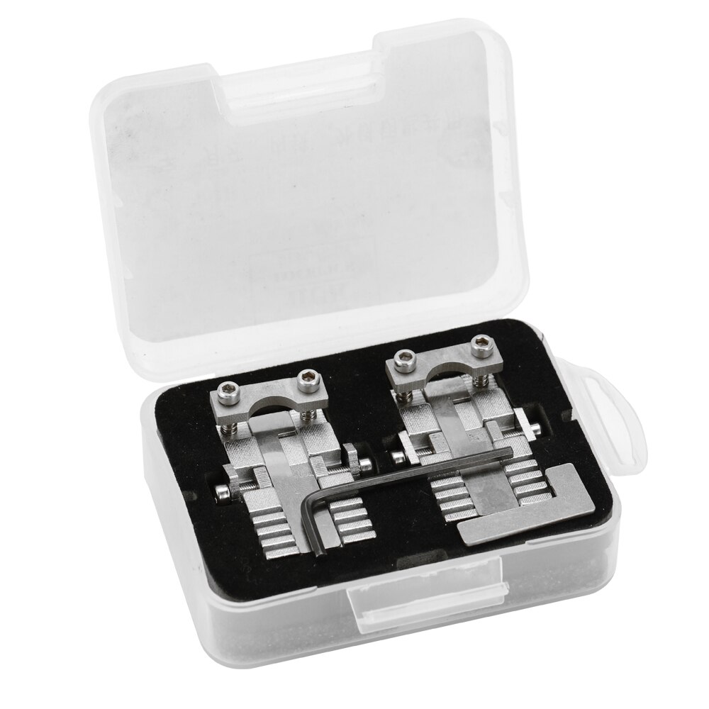 Multifunctional Key Clamping Fixture Duplicating Cutting Machine For Car Key Copy Tool Universal Stainless Steel