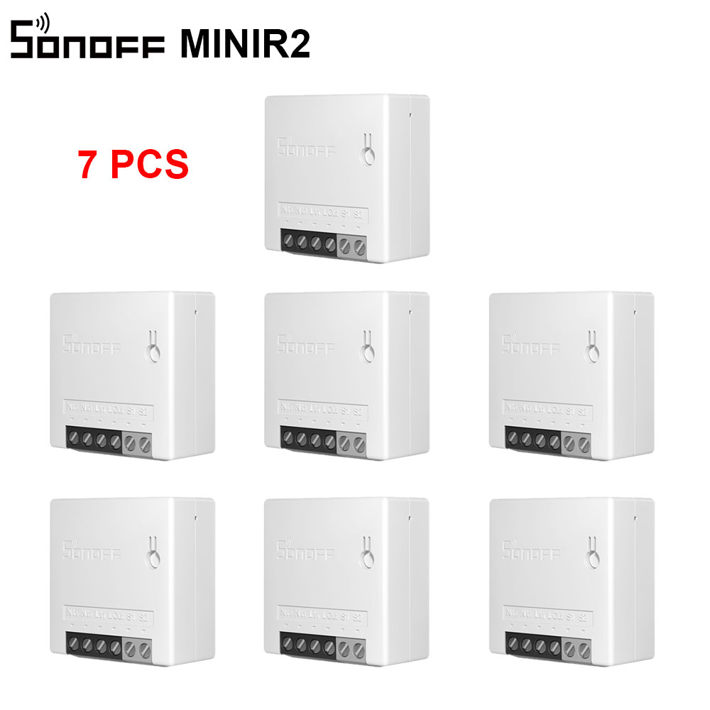 Itead SONOFF Mini Wifi Clever Relais 2 Weg Schalter Drahtlose e-WeLink APP Fernbedienung Licht Schalter 220V an aus Schalter