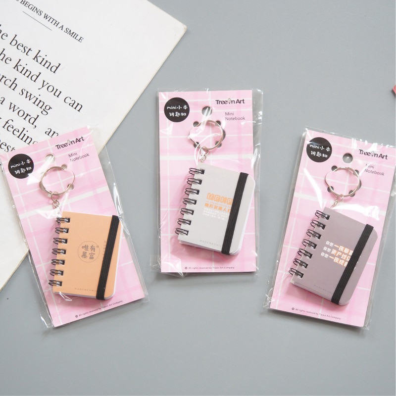 Mini Small Pocket Cute & Kawaii Notebook Coil Paper Notepad Dialy Books for School Office Supplise Stationery
