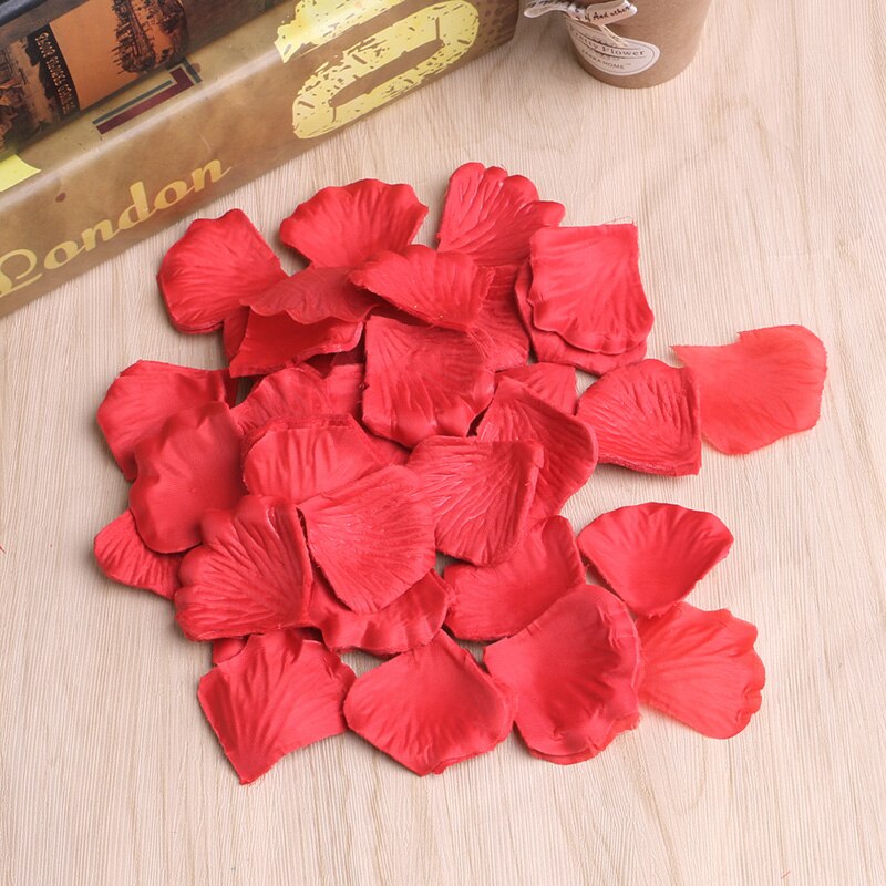 1000Pcs Rose Petals Wedding Party Table Decoreration Floral Vase Flower Confetti