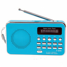 Redamigo Draagbare Fm Radio Ontvanger Usb Stereo Mini Speaker Fm Radio Ubwoofer Super Bass Draagbare Radio Tf Micro Sd MP3 t205R