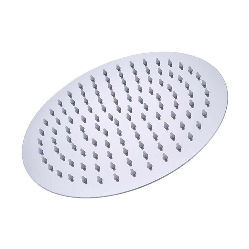 Home Round 12/10/8/6/4 inch Rainfall Shower Head Bathroom Stainless Steel Ultra-thin Shower Heads Chrome Finish Rain Shower