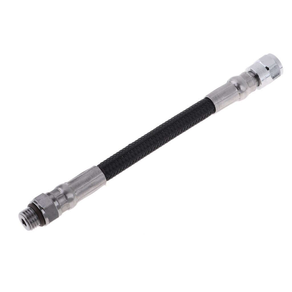 Manguera de alta presión HP de buceo negro Premium para manómetro, SPG, 1ª etapa