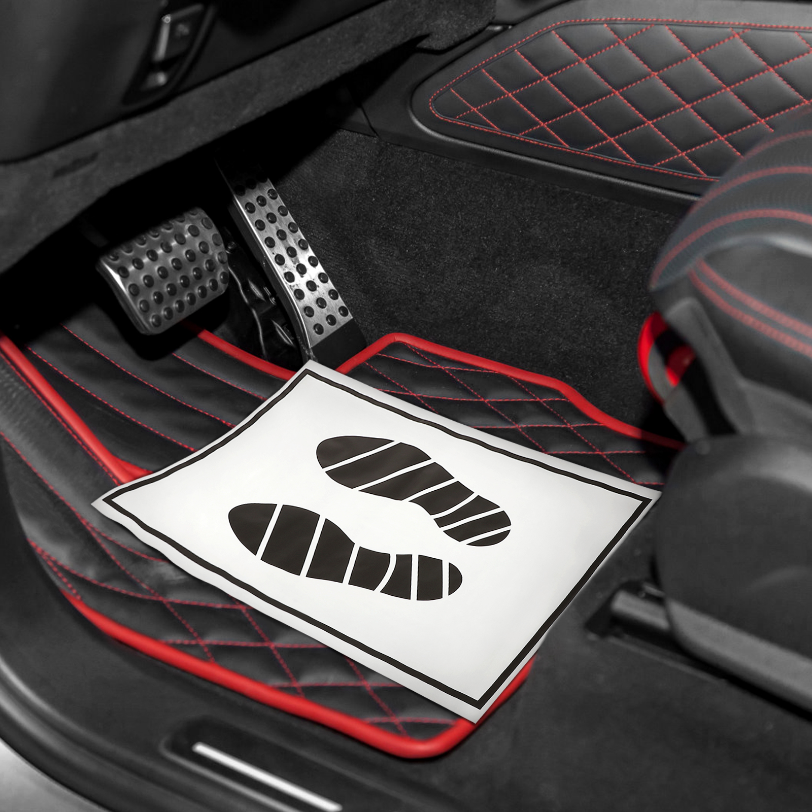 Tapis de sol de voiture en papier jetable, 50 pièces, tampons de protection, Anti-boue