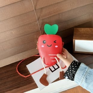 freundlicher Taschen Nette Hässliche Meng Karotte Crossbody-tasche Karikatur Männer Und Frauen Baby Zubehör Tasche