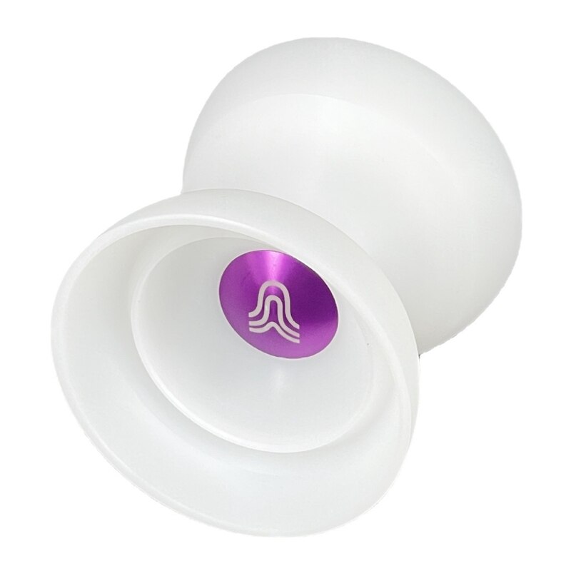 Unresponsive Yoyo Bearing Yoyo for Kids Beginner Intermediate and Pro Level with String: White  Purple