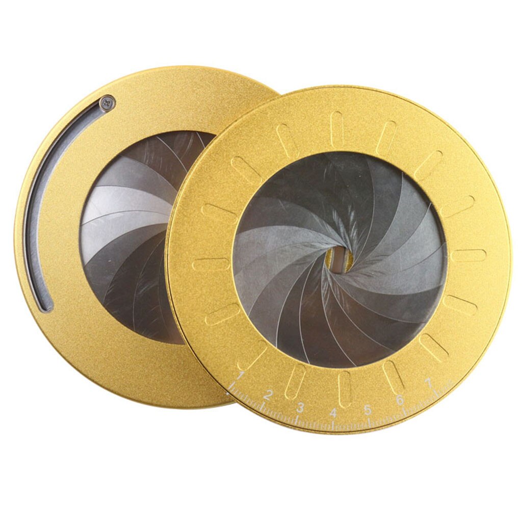 Ronde Cirkel Tool Verstelbare Meting Rvs Creatieve Tekening Liniaal Met Size Maatregel Leren Briefpapier 504 #2