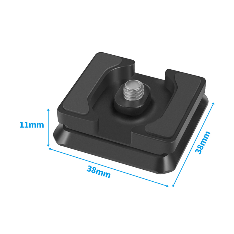 Kabeloproller voor 1x camera's, snoerblok voor 38mm arca snelkoppelingsplaten, cages, statieven, balhoofden, kabelbevestiging, vergrendelingsplaten, poortbeschermer: Bruin